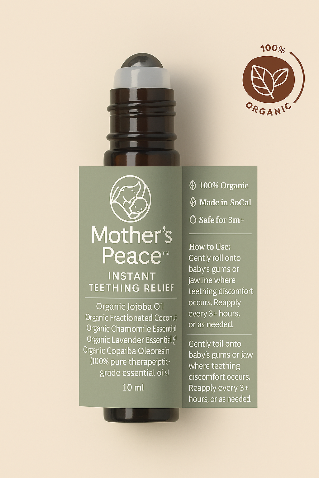 Mother’s Peace™ – Instant Teething Relief