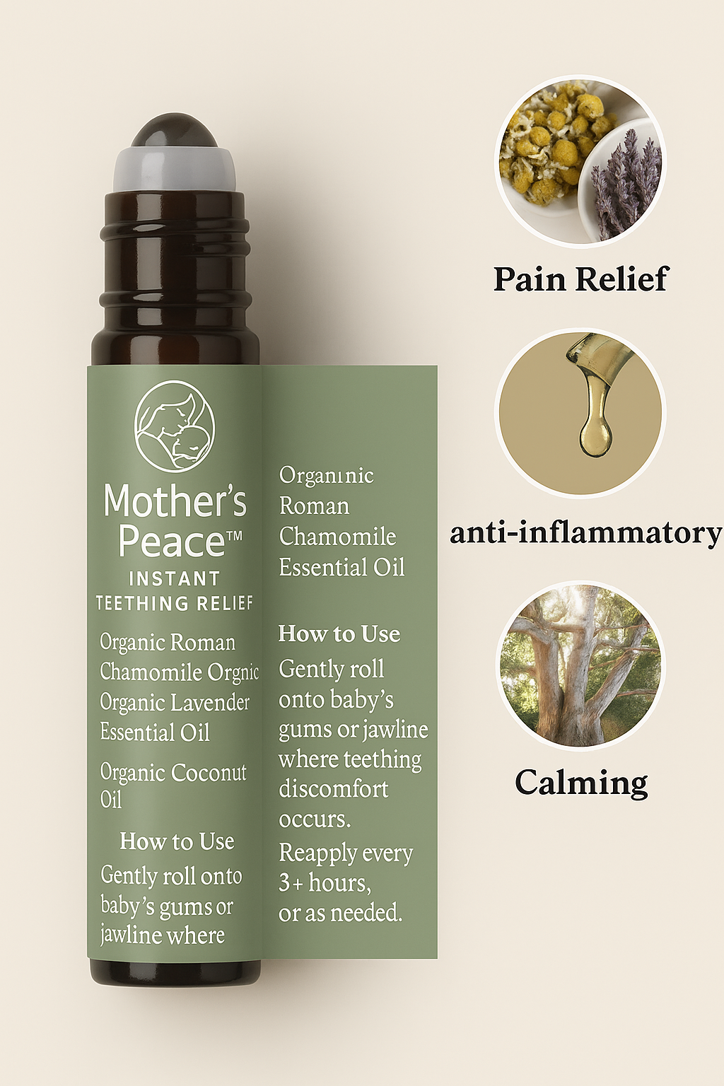Mother’s Peace™ – Instant Teething Relief